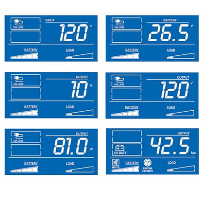Tripp Lite 1000VA to 1500VA Smart UPS Battery Backup & Surge Protector | Rack Mount, Tower & Desktop | LCD Screen, AVR, Ethernet Protection (Smart UPS Series)
