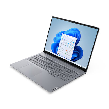 Lenovo ThinkBook 16 G8 IRL Intel Core 5 210H Laptop 40.6 cm (16") WUXGA 16 GB DDR5-SDRAM 256 GB SSD Wi-Fi 6E (802.11ax) Windows 11 Pro Spanish Grey
