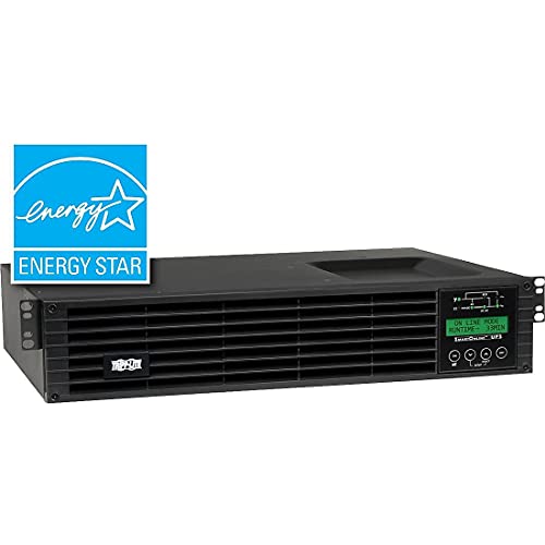 Tripp Lite SmartOnline SU1000RTXLCD2U Tower/Rack-Mountable UPS, 900 W