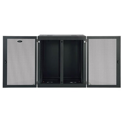 TRIPP LITE 18U Heavy Duty Wall Mount Rack Enclosure Cabinet Side Mount Wall Mount Components SRW18UHD Black