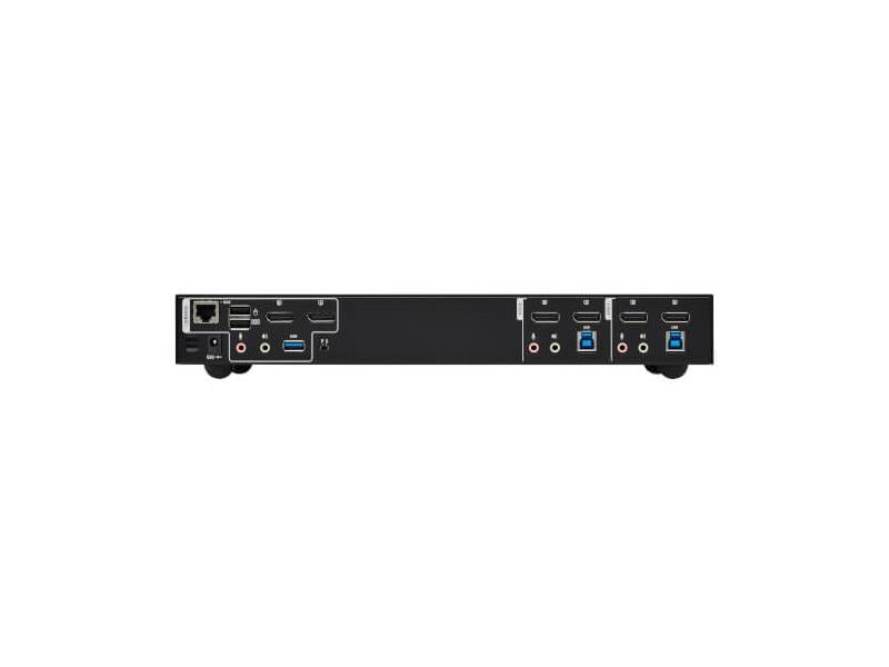 EATON TRIPP LITE SERIES 2-PORT DISPLAYPORT DUAL-DISPLAY KVM SWITCH - 4K 60 HZ, U