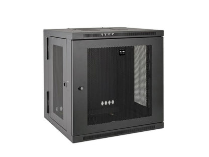 RACK ENCLOSURE - BLACK - MAXIMUM LOAD CAPACITY OF 200 LBS (90.7 KGS). SWINGS AWA