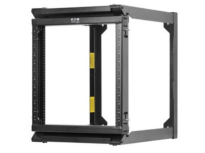 EATON TRIPP LITE SERIES SMARTRACK 16U WALL-MOUNT 2-POST OPEN FRAME RACK, HINGED