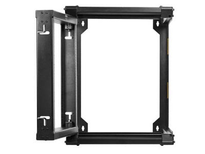 EATON TRIPP LITE SERIES SMARTRACK 16U WALL-MOUNT 2-POST OPEN FRAME RACK, HINGED