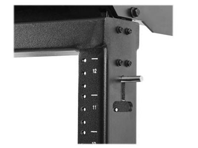 EATON TRIPP LITE SERIES SMARTRACK 16U WALL-MOUNT 2-POST OPEN FRAME RACK, HINGED