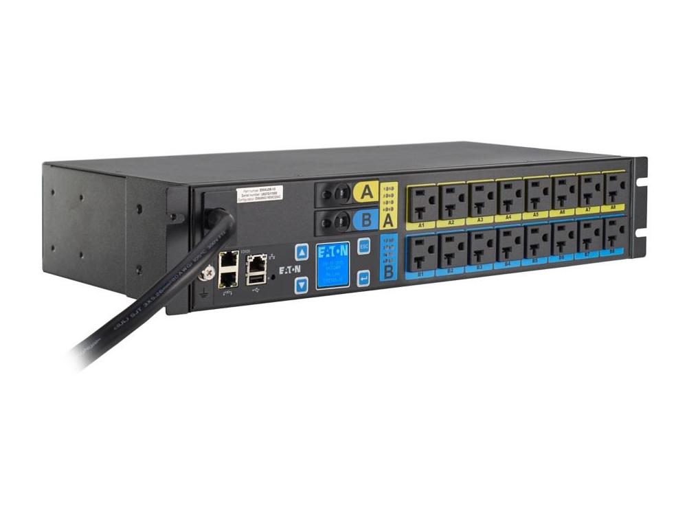 EATON MANAGED RACK PDU, 2U, L5-30P INPUT, 2.88 KW MAX, 120V, 24A, 10 FT CORD, SI
