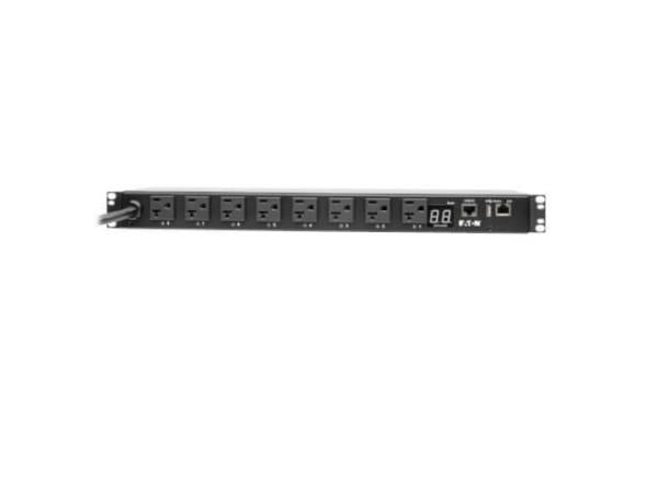 EATON 1.9KW SINGLE-PHASE SWITCHED PDU, LX INTERFACE, 120V OUTLETS (8 5-15/20R),
