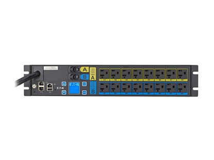 EATON MANAGED RACK PDU, 2U, L5-30P INPUT, 2.88 KW MAX, 120V, 24A, 10 FT CORD, SI
