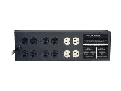 EATON TRIPP LITE SERIES 2400W 120V 3U RACK-MOUNT POWER CONDITIONER WITH AUTOMATI