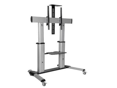 EATON TRIPP LITE SERIES HEAVY-DUTY ROLLING TV STAND, HEIGHT ADJUSTABLE, 60IN  -