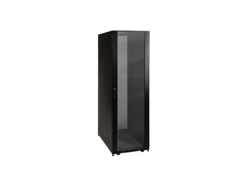 EATON TRIPP LITE SERIES SMARTRACK 42U STANDARD-DEPTH RACK ENCLOSURE CABINET WITH