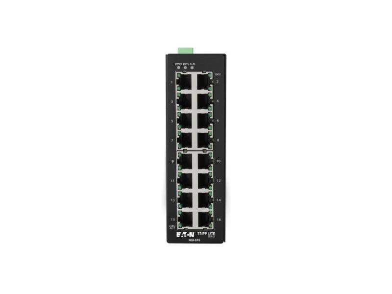 EATON TRIPP LITE SERIES 16-PORT LITE MANAGED INDUSTRIAL GIGABIT ETHERNET SWITCH