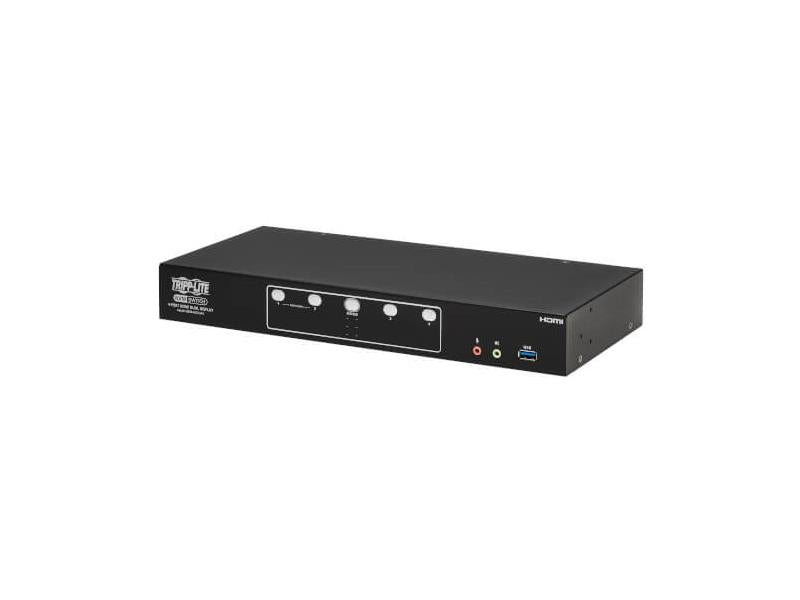EATON TRIPP LITE SERIES 4-PORT HDMI DUAL-DISPLAY KVM SWITCH - 4K 60 HZ, USB 3.2