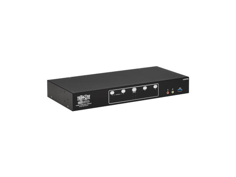 EATON TRIPP LITE SERIES 4-PORT HDMI DUAL-DISPLAY KVM SWITCH - 4K 60 HZ, USB 3.2