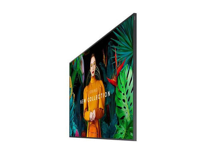 SAMSUNG Commercial UHD Signage, 28.5mm Depth, Dynamic Crystal Color, Quantum Processor Lite 4K, Ultra Slim Depth, Home UI, Centered VESA Holes, 3-Year Warranty 85-inch