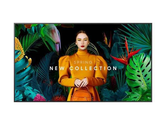 SAMSUNG Commercial UHD Signage, 28.5mm Depth, Dynamic Crystal Color, Quantum Processor Lite 4K, Ultra Slim Depth, Home UI, Centered VESA Holes, 3-Year Warranty 85-inch