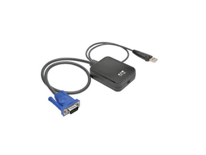 EATON TRIPP LITE SERIES KVM CONSOLE TO USB 2.0 PORTABLE LAPTOP CRASH CART ADAPTE