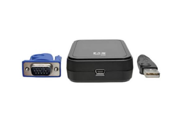 EATON TRIPP LITE SERIES KVM CONSOLE TO USB 2.0 PORTABLE LAPTOP CRASH CART ADAPTE