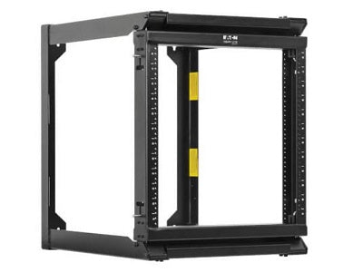 EATON TRIPP LITE SERIES SMARTRACK 16U WALL-MOUNT 2-POST OPEN FRAME RACK, HINGED