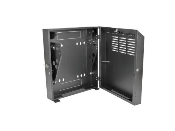 ENCLOSURE CABINET - BLACK - MAXIMUM LOAD CAPACITY OF 150 LBS (68 KGS). LOCKING S