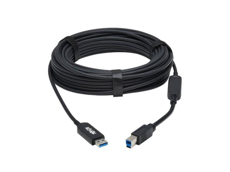 EATON TRIPP LITE SERIES USB 3.2 GEN 1 PLENUM-RATED FIBER ACTIVE OPTICAL CABLE (A