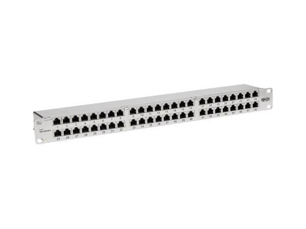 EATON TRIPP LITE SERIES CAT5E/CAT6 48-PORT PATCH PANEL - SHIELDED, KRONE IDC, 56