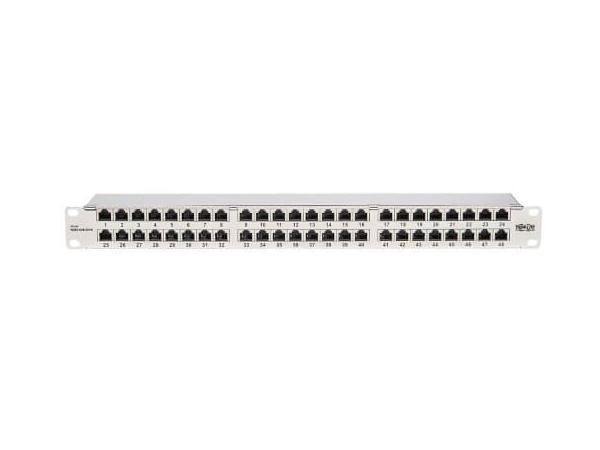 EATON TRIPP LITE SERIES CAT5E/CAT6 48-PORT PATCH PANEL - SHIELDED, KRONE IDC, 56