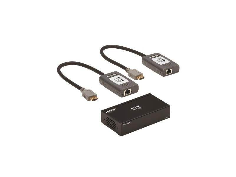 EATON TRIPP LITE SERIES 2-PORT HDMI OVER CAT6 EXTENDER KIT, SPLITTER/2X PIGTAIL