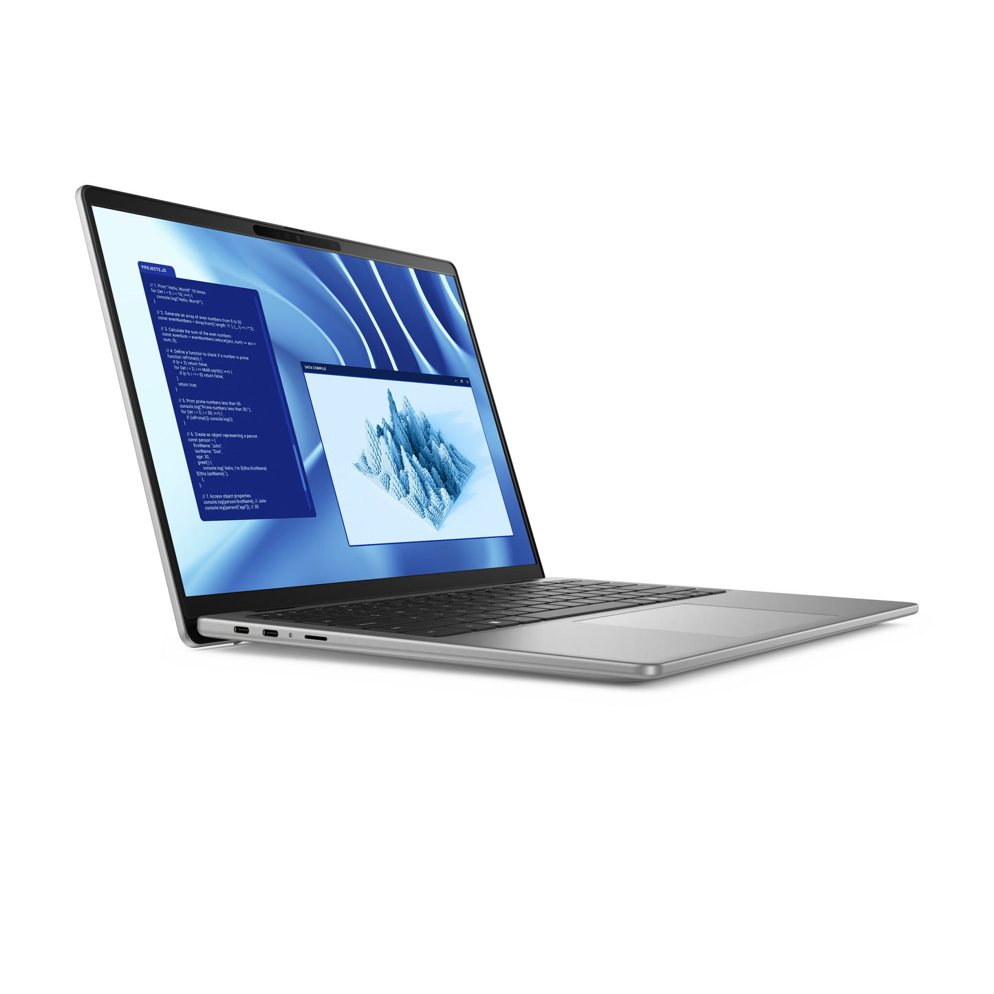 DELL Latitude 7455 Copilot+ PC Snapdragon X1P-64-100 Laptop 35.6 cm (14") Touchscreen Quad HD+ 16 GB LPDDR5x-SDRAM 512 GB SSD Wi-Fi 7 (802.11be) Windows 11 Pro Grey
