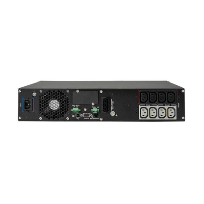 Tripp Lite Smart Double-Conversion UPS, 208/230V, C13 Outlets, Pure Sine Wave, Network Card Option, USB & DB9, 2U Rackmount, 2-Year Warranty & $250,000 Insurance (SUINT-LCD2U Series)