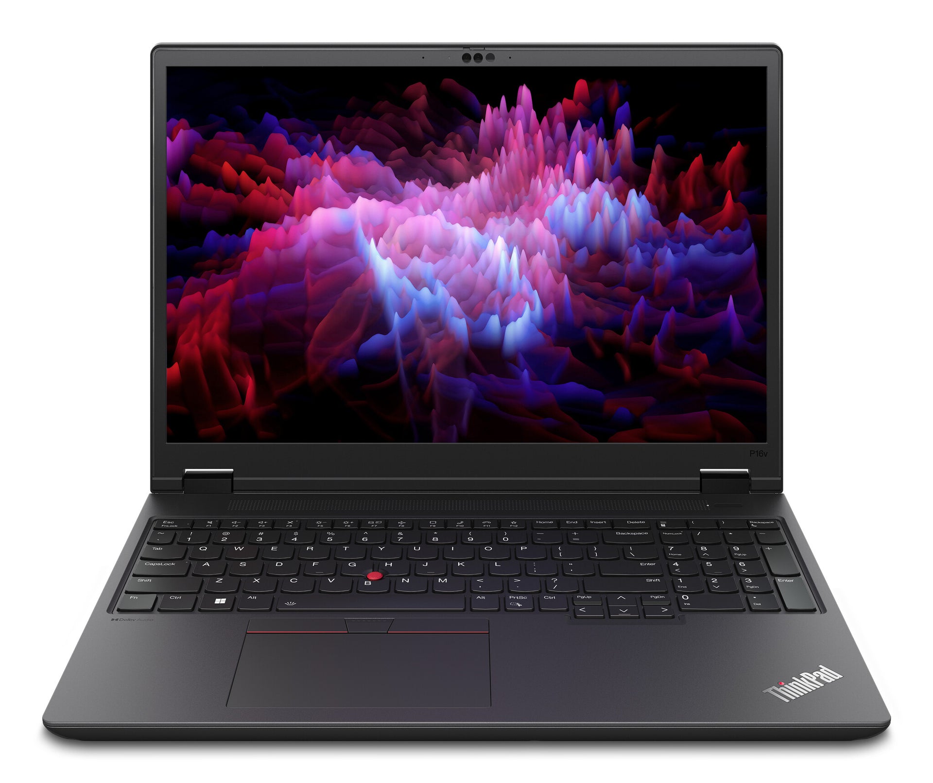 Lenovo ThinkPad P16v Gen 2 (Intel) Intel Core Ultra 9 185H Mobile workstation 40.6 cm (16") WUXGA 32 GB DDR5-SDRAM 1 TB SSD NVIDIA RTX 3000 Ada Wi-Fi 6E (802.11ax) Windows 11 Pro German Black