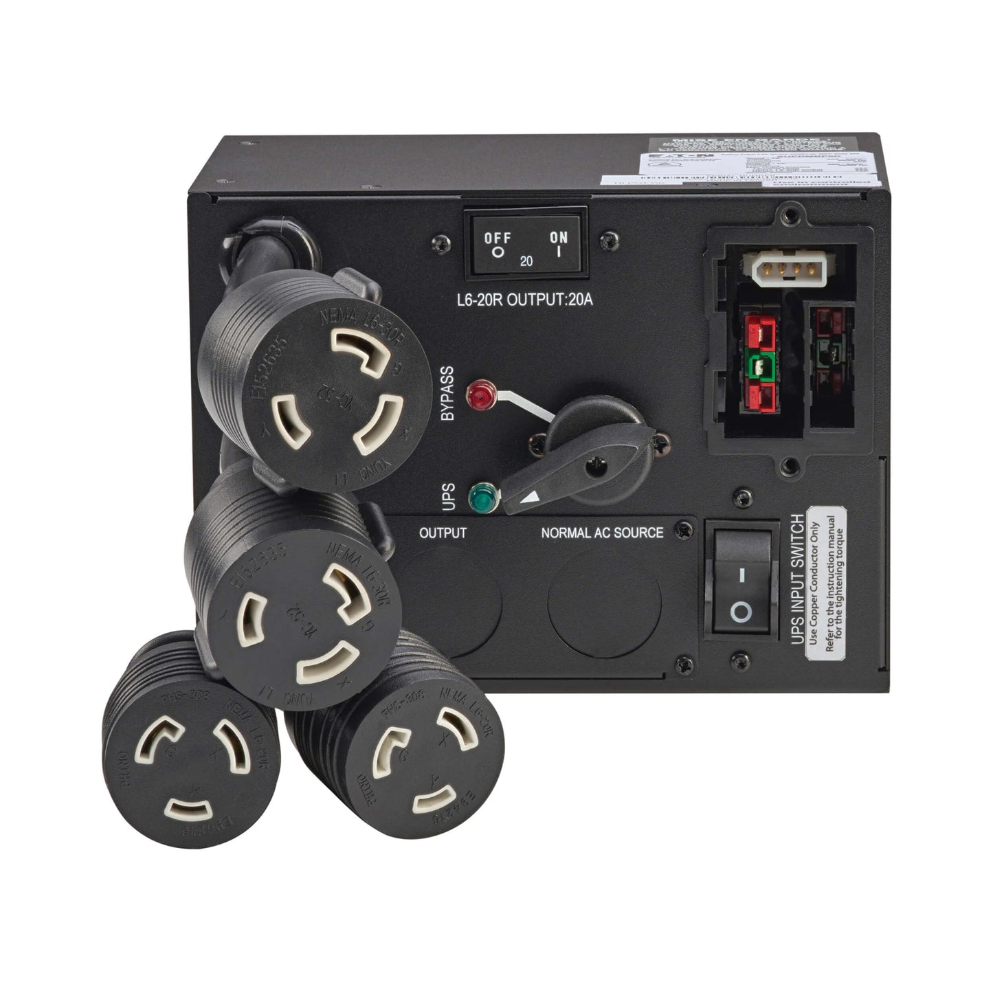 Eaton Tripp Lite Series 5000VA & 6000VA UPS Battery Backup, 208V, 120V Stepdown Transformer & Maintenance Bypass Switch Accessory Options, AVR, Network Card, Extended Run (SU5-6KVA Series)