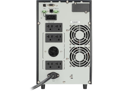 Eaton 9SX 2000VA 1800W 120V Online Double-Conversion UPS - 6 NEMA 5-20R, 1 L5-20R Outlets, Cybersecure Network Card Option, Extended Run, Tower