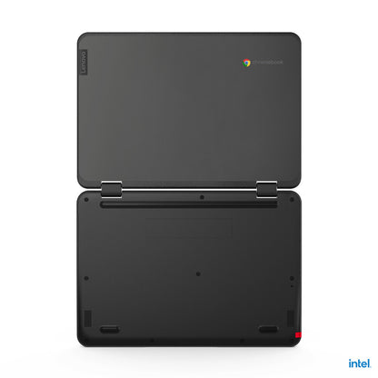 Lenovo 500e Chromebook Gen 3 (Intel) Intel® Celeron® N N4500 29.5 cm (11.6") Touchscreen HD 4 GB LPDDR4x-SDRAM 32 GB eMMC Wi-Fi 6 (802.11ax) ChromeOS US English Grey