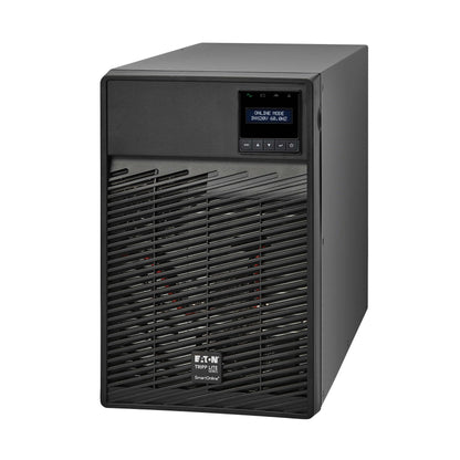 Eaton Tripp Lite Series SmartOnline Tower UPS Battery Backup, Pure Sine Wave Double-Conversion, 120V, AVR, LCD Screen, USB, DB9, 2 Year Warranty & $250,000 Insurance (SU700XLCD)