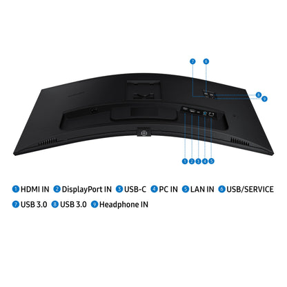 Samsung Viewfinity S65UA Series 34-Inch Ultrawide QHD Curved Monitor