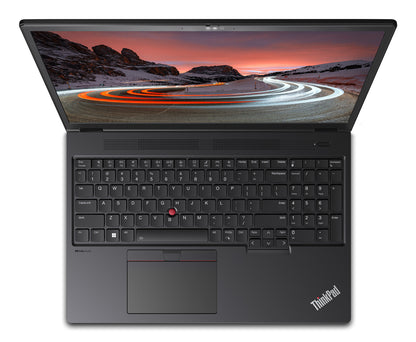 Lenovo ThinkPad P16v Gen 2 (Intel) Intel Core Ultra 7 155H Mobile workstation 40.6 cm (16") WUXGA 16 GB DDR5-SDRAM 512 GB SSD NVIDIA RTX 1000 Ada Wi-Fi 6E (802.11ax) Windows 11 Pro German Black