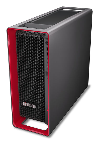 Lenovo ThinkStation P8 AMD Ryzen Threadripper PRO 7955WX 32 GB DDR5-SDRAM 1 TB SSD NVIDIA T1000 Windows 11 Pro Tower Workstation Black