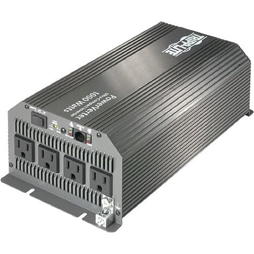Tripp Lite PV1000HF PowerVerter Ultra-Compact Inverter 12V to 120VAC 1000 Watts (4) 5-15R Outlets