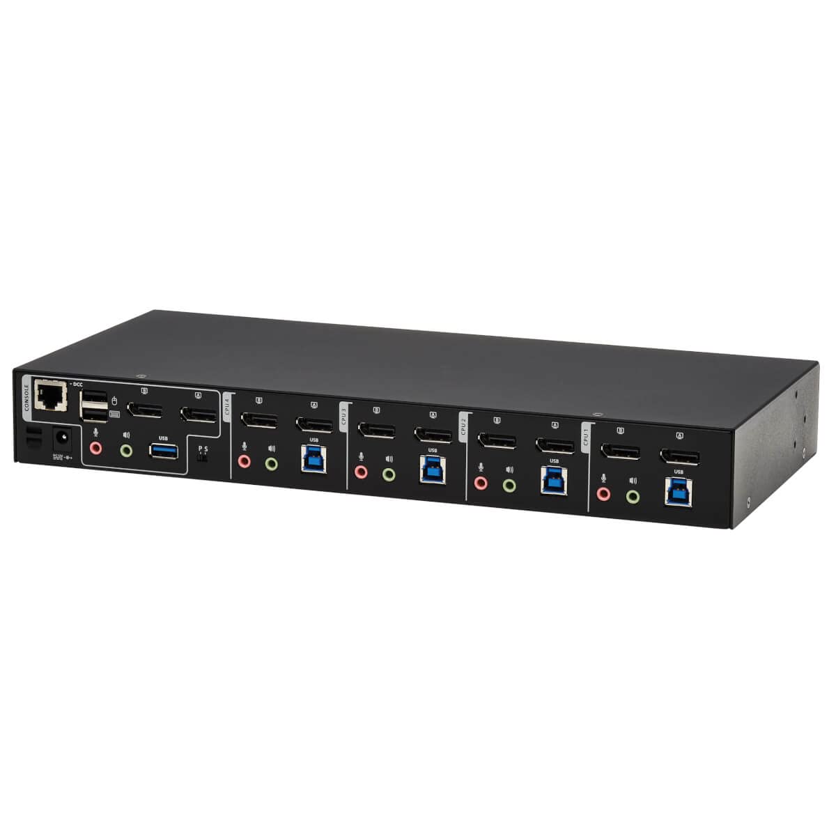 Tripp Lite HDMI & DisplayPort KVM Switch, Control Two or Four Devices with Two Monitors Desktop Switch, UHD 4K @ 60Hz Video, Two USB 3.2 Gen 1 Ports