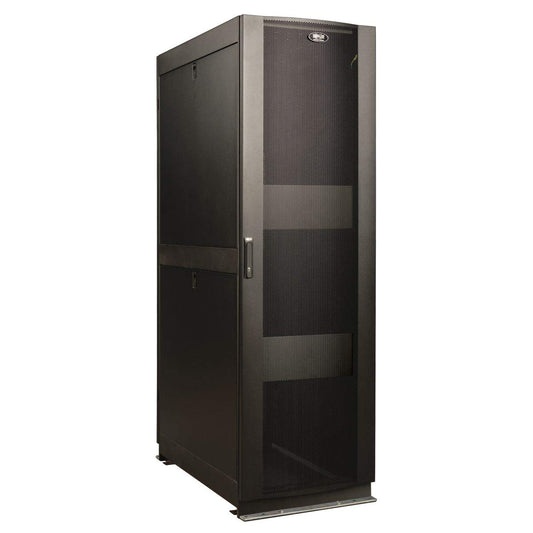Tripp Lite SR42UBZ4 42U Rack Enclosure Server Cabinet with Doors and Sides Seismic