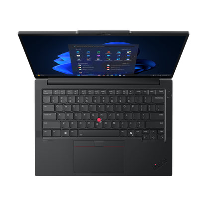 Lenovo ThinkPad E14 Gen 7 (Intel) Intel Core 7 240H Laptop 35.6 cm (14") Touchscreen WUXGA 16 GB DDR5-SDRAM 512 GB SSD Wi-Fi 6E (802.11ax) Windows 11 Pro Black