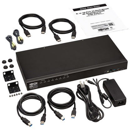 Tripp Lite by Eaton Rackmount Display KVMs, HDMI DisplayPort DVI VGA Ports, 8-Port to 16-Port Display KVMs