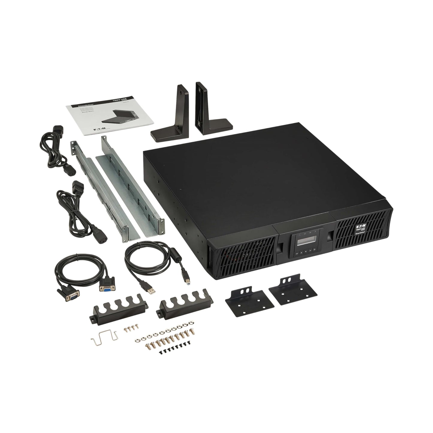 Tripp Lite Smart Double-Conversion UPS, 208/230V, C13 Outlets, Pure Sine Wave, Network Card Option, USB & DB9, 2U Rackmount, 2-Year Warranty & $250,000 Insurance (SUINT-LCD2U Series)