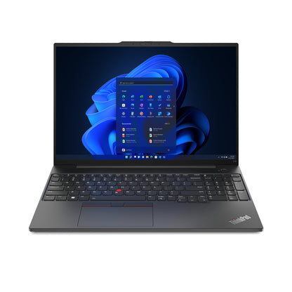 Lenovo ThinkPad E16 Gen 1 (Intel) Intel® Core™ i5 i5-1335U Laptop 40.6 cm (16") WUXGA 16 GB DDR4-SDRAM 256 GB SSD Wi-Fi 6 (802.11ax) Windows 11 Pro US English Black
