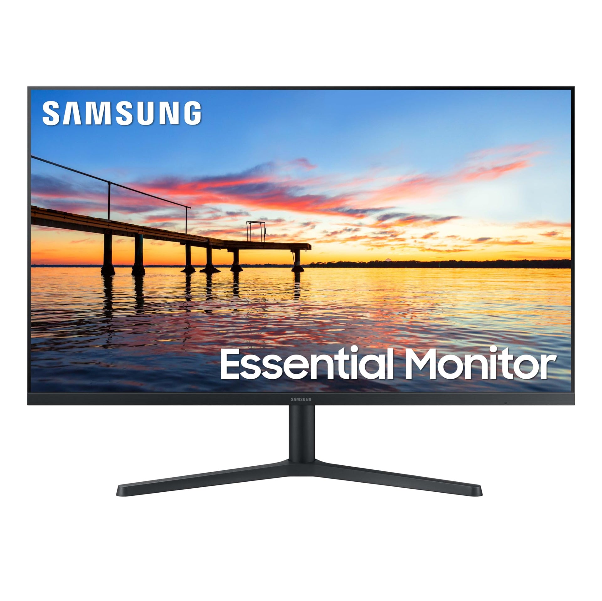 SAMSUNG Essential Monitor with IPS Panel and Tilt Only Stand, 100Hz Refresh Rate, Ergonomic Design, Advanced Eye Care, Game Mode
