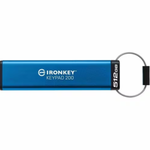 512GB IRONKEY KEYPAD 200, FIPS 140-3 LVL 3 (PENDING) AES-256 ENCRYPTED