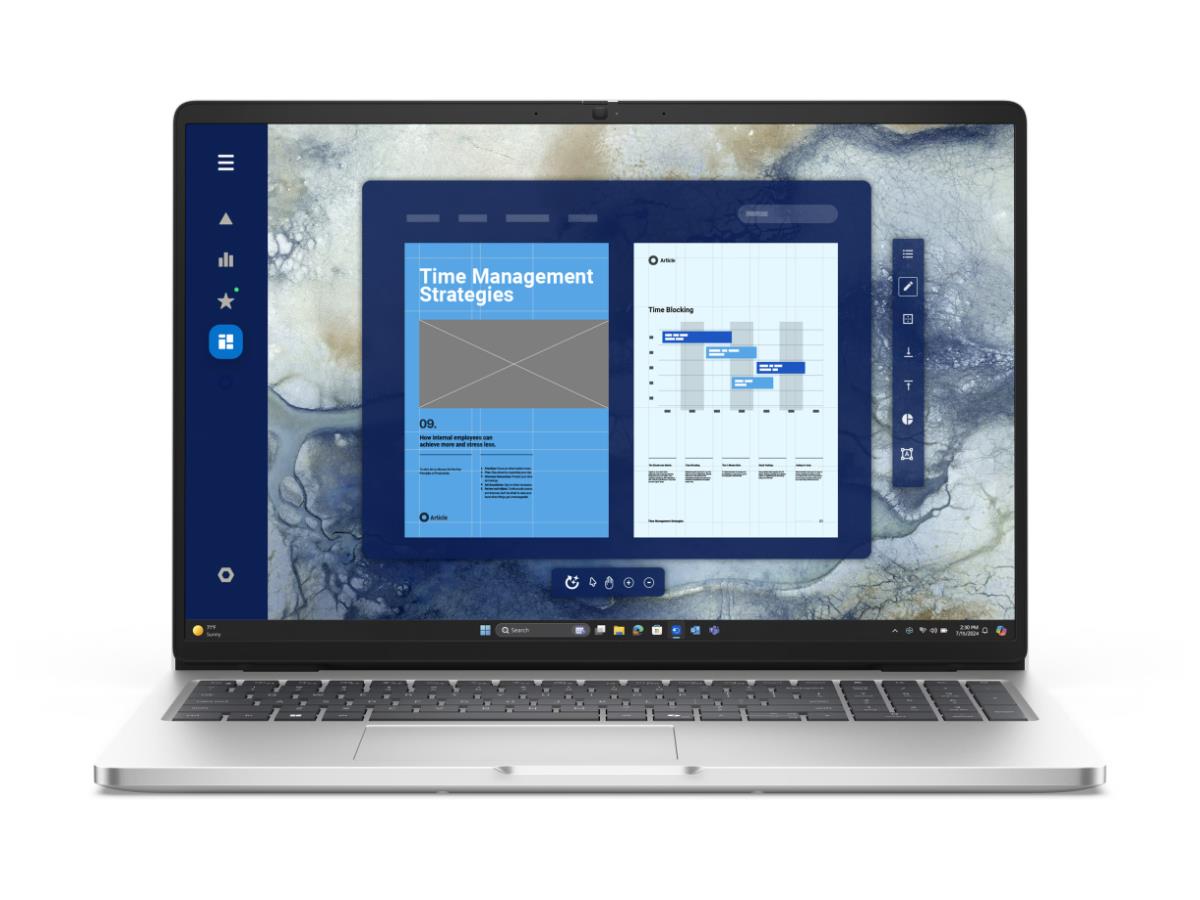 SPL DELL PRO 16 PC16250 ULTRA 7 255U 16 GB 512GBSSD 16FHD+NON-TOUCH IRCAMERA INT