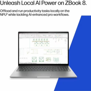 HP Z8G2I16 U7 356H 16 32GB/512 PC INTEL U7 356H, 16 WUXGA AG LED UWVA, UMA, WEBC