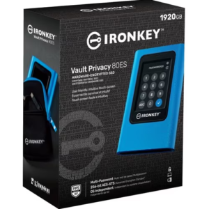 1920GB IRONKEY VAULT PRIVACY 80 XTS-AES 256-BIT ENCRYPTED EXTERNAL SSD